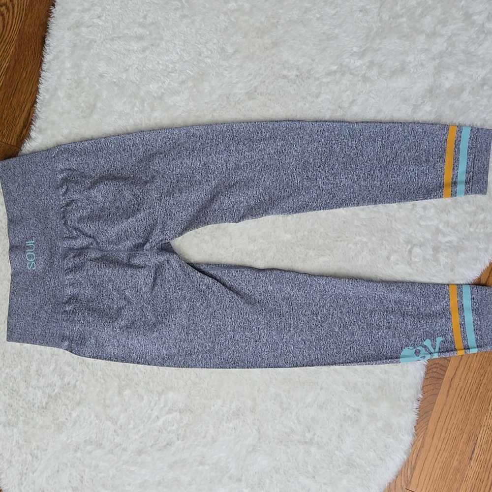 SOUL Grey Athletic Leggings, Womens Large, Great Condition - Picture 10 of 11